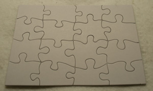 unfinished Easter Egg Puzzle