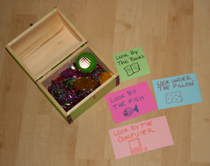 scavenger hunt treasure