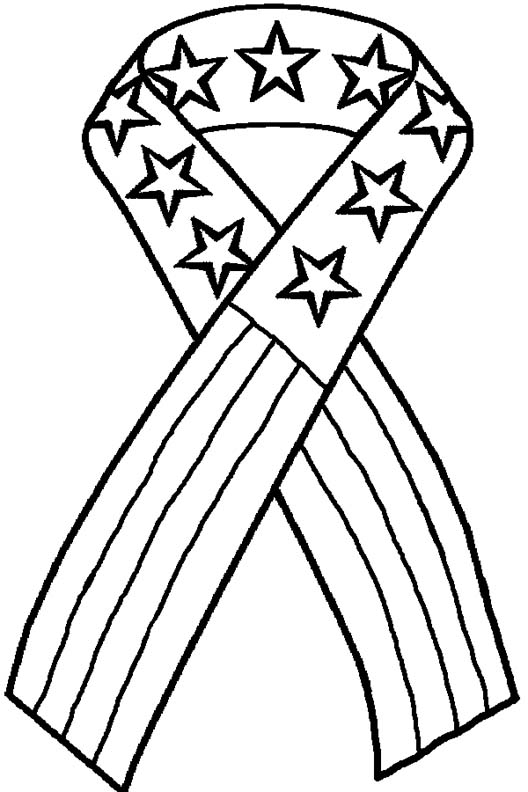 view 4th of july patriotic ribbon