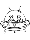 view alien space ship