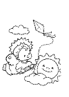 view angel sun kite.GIF