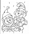 view elfs coloring page.GIF