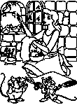 view cinderella coloring page