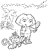 view dora boots coloring 5a