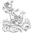 view flintstones dino surfing