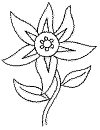 view flower coloring page.GIF
