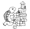 view franklin the turtle blocks