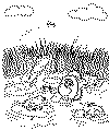 view furby with frogs