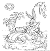 view bugs bunny beach.GIF