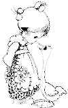 view girl and bird.GIF