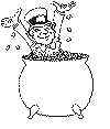 Pot of Gold Coloring Page