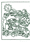 view strawberry shortcake coloring page