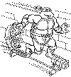 view coloring teenage mutant ninja turtles