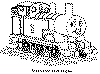 view thomas the train coloring