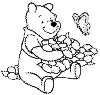 view pooh with flowers.GIF