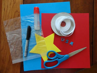 stars and stripes tic tac toe craft materials