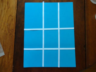 4th of july tic tac toe craft