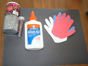 handprint fireworks materials