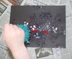 koosh ball fireworks