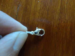 abc necklace craft step 1
