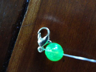 abc necklace craft step 2
