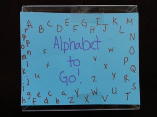 alphabet book step 8