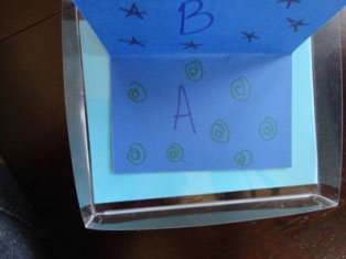 homemade alphabet book