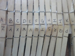 alphabet jumble craft