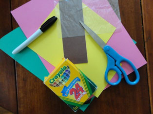 alphabet sandwiches materials