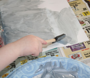 hummingbird craft step 1
