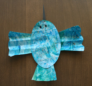 kids hummingbird craft