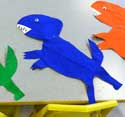Paper Bag Dinosaur Craft