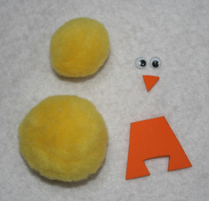 chicks craft for kids