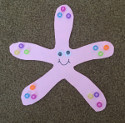 beaded starfish craft