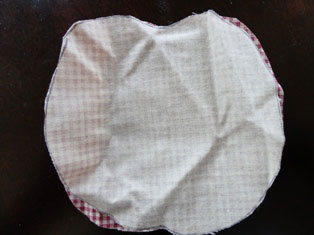 fabric apple craft