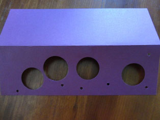 hole punched cardstock