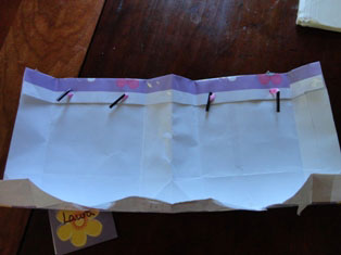 opened gift bag