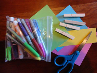 snack clips materials