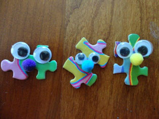 puzzle piece face