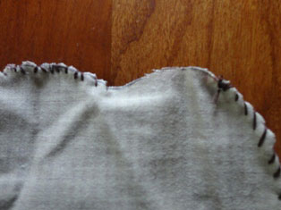 stitched fabric craft