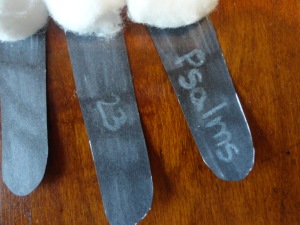 psalms 23 handprint sheep craft for kids