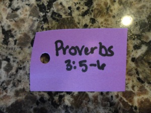 proverbs craft