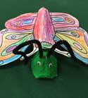 butterfly into caterpillar craft