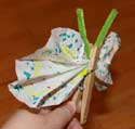 coffee filter butterfly craft