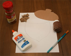acorn craft materials