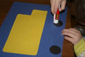 kids school bus craft