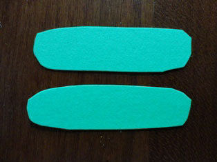 paper cucumbers