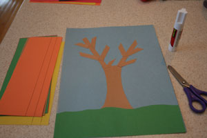 scissor skills fall craft supplies
