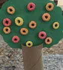 fruit loops fall tree craft