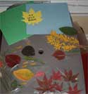 kids leaf book craft